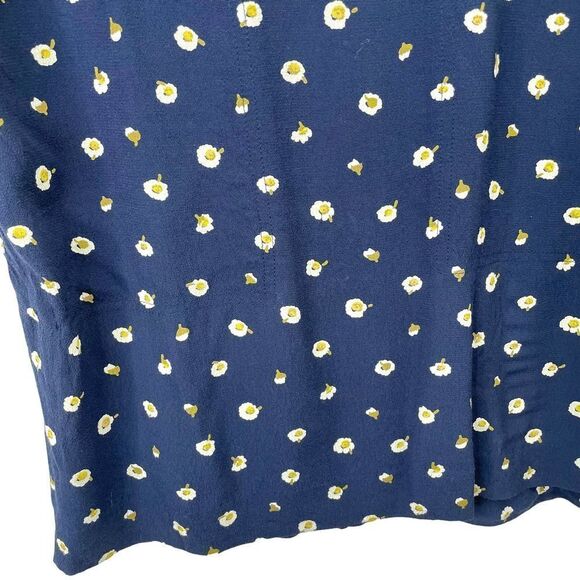Madewell Button-Back‎ Easy Dress in Daisy Dots Sz S - Picture 7 of 12
